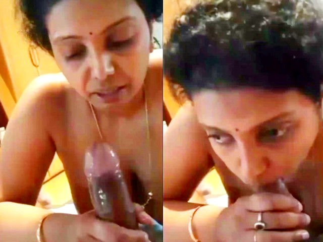 Indian busty aunty nude blowjob to hubby friend