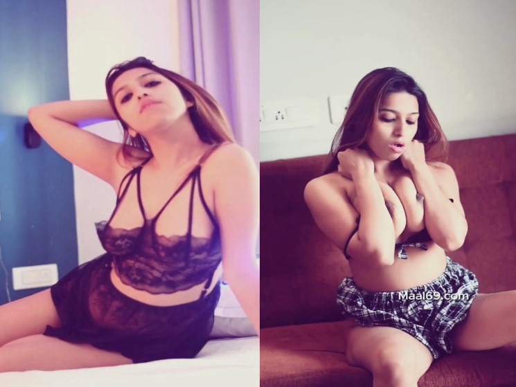 Hot Desi Model Making Nude Video For Her Fans